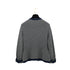 CHANEL COCO BUTTON KNIT CARDIGAN GRAY NAVY CASHMERE 38 P59 RTW 90308389 - PURPOSE
