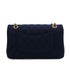 CHANEL PARIS HAMBURG COLLECTION CHAIN SHOULDER BAG NAVY CANVAS 90308960 - PURPOSE