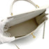 HERMES KELLY 28 RETOURNE WHITE GRAINE HAND SHOULDER BAG 〇W GOLD HARDWARE 90308961