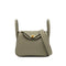 HERMES LINDY MINI SAUGE TAURILLON CLEMENCE SHOULDER BAG B GOLD HARDWARE 90308962 - PURPOSE