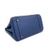 HERMES BIRKIN 35 BLUE BRIGHTON TAURILLON CLEMENCE HAND BAG □L PALLADIUM HARDWARE 90308967 - PURPOSE