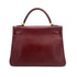 HERMES KELLY 32 RETOURNE ROUGE H COUCHEVEL HAND BAG 2000 SQUARE D GOLD HARDWARE 90308968 - PURPOSE