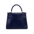 HERMES KELLY 28 RETOURNE BLUE BOXCALF HAND SHOULDER BAG 1995 CIRCLE Y GOLD HARDWARE 90308969 - PURPOSE