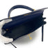 HERMES KELLY 28 RETOURNE BLUE BOXCALF HAND SHOULDER BAG 1995 CIRCLE Y GOLD HARDWARE 90308969 - PURPOSE