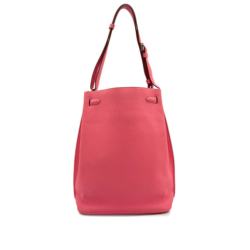 HERMES SO KELLY 26 ROSE LIPSTICK TAURILLON CLEMENCE SHOULDER BAG 2013 SQUARE Q PALLADIUM HARDWARE 90308972 - PURPOSE
