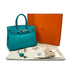 HERMES BIRKIN 30 BLUE PAON VEAU EPSOM HAND BAG □P PALLADIUM HARDWARE 90308974 - PURPOSE