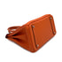 HERMES BIRKIN 30 ORANGE TOGO HAND BAG □N PALLADIUM HARDWARE 90308975 - PURPOSE