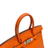 HERMES BIRKIN 30 ORANGE TOGO HAND BAG □N PALLADIUM HARDWARE 90308975 - PURPOSE