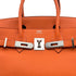 HERMES BIRKIN 30 ORANGE TOGO HAND BAG □N PALLADIUM HARDWARE 90308975 - PURPOSE