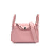 HERMES LINDY MINI ROSE SAKURA VEAU SWIFT SHOULDER BAG Z PALLADIUM HARDWARE 90308976 - PURPOSE