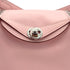 HERMES LINDY MINI ROSE SAKURA VEAU SWIFT SHOULDER BAG Z PALLADIUM HARDWARE 90308976 - PURPOSE