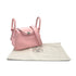 HERMES LINDY MINI ROSE SAKURA VEAU SWIFT SHOULDER BAG Z PALLADIUM HARDWARE 90308976 - PURPOSE
