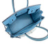 HERMES BIRKIN 30 BLUE JEAN EPSOM HAND BAG □L PALLADIUM HARDWARE 90308977 - PURPOSE