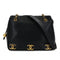 CHANEL VINTAGE TRIPLE COCO CHAIN TOTE BAG BLACK CAVIAR SKIN 90308978 - PURPOSE