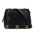 CHANEL VINTAGE TRIPLE COCO CHAIN TOTE BAG BLACK CAVIAR SKIN 90308978 - PURPOSE