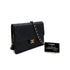 CHANEL VINTAGE MATELASSE CHAIN SHOULDER BAG BLACK LAMB SKIN 90308980 - PURPOSE
