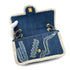 CHANEL EGYPT LINE CHAIN SHOULDER BAG BLUE DENIM MOUTON 90308984 - PURPOSE
