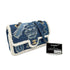 CHANEL EGYPT LINE CHAIN SHOULDER BAG BLUE DENIM MOUTON 90308984 - PURPOSE