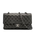 CHANEL CLASSIC FLAP MEDIUM CHAIN SHOULDER BAG METALLIC GRAY LAMB SKIN 90308986 - PURPOSE