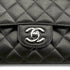 CHANEL CLASSIC FLAP MEDIUM CHAIN SHOULDER BAG METALLIC GRAY LAMB SKIN 90308986 - PURPOSE