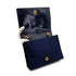 CHANEL VINTAGE COCOMARK MATELASSE CHAIN SHOULDER BAG NAVY SATIN LEATHER 90308987 - PURPOSE