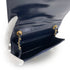 CHANEL VINTAGE COCOMARK MATELASSE CHAIN SHOULDER BAG NAVY SATIN LEATHER 90308987 - PURPOSE