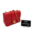 CHANEL VINTAGE MADEMOISELLE CHAIN SHOULDER BAG RED LAMB SKIN 90308988 - PURPOSE