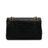 CHANEL VINTAGE CLASSIC FLAP SMALL CHAIN SHOULDER BAG BLACK LAMB SKIN 90308989 - PURPOSE