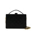 CHANEL VINTAGE VANITY MATELASSE CHAIN SHOULDER BAG BLACK LAMB SKIN 90308990 - PURPOSE
