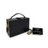 CHANEL VINTAGE VANITY MATELASSE CHAIN SHOULDER BAG BLACK LAMB SKIN 90308990 - PURPOSE
