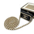 CHANEL N°5 PERFUME BOTTLE CLUTCH CHAIN SHOULDER BAG BLACK WHITE PLASTIC LEATHER 90308996