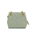 CHANEL MINI MATELASSE CHAIN SHOULDER BAG LIGHT GREEN LAMB SKIN 90308997 - PURPOSE