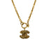 CHANEL VINTAGE NECKLACE MATELASSE COCOMARK GOLD ACCESSORY 90309000 - PURPOSE