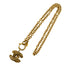 CHANEL VINTAGE NECKLACE MATELASSE COCOMARK GOLD ACCESSORY 90309000 - PURPOSE