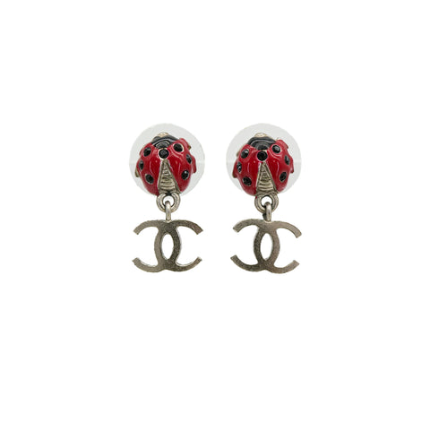 CHANEL EARRINGS LADYBUG MOTIF COCOMARK ACCESSORY 04P 90309003 - PURPOSE