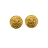 CHANEL VINTAGE EARRINGS ROUND COCOMARK GOLD 96A ACCESSORY 90309004 - PURPOSE