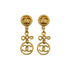 CHANEL VINTAGE EARRINGS SWING COCOMARK GOLD 93P ACCESSORY 90309005 - PURPOSE