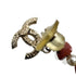 CHANEL EARRINGS COCOMARK FAUX PEARL PINK STONE ACCESSORY 05A 90309006 - PURPOSE