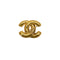 CHANEL VINTAGE MATELASSE COCOMARK BROOCH GOLD ACCESSORY 90309008 - PURPOSE
