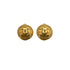 CHANEL VINTAGE EARRINGS ROUND COCOMARK GOLD 29 ACCESSORY 90309009 - PURPOSE