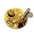 CHANEL VINTAGE EARRINGS ROUND COCOMARK GOLD 28 ACCESSORY 90309012 - PURPOSE