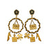 CHANEL VINTAGE ICON CHARM EARRINGS COCOMARK 94C ACCESSORY 90309013 - PURPOSE