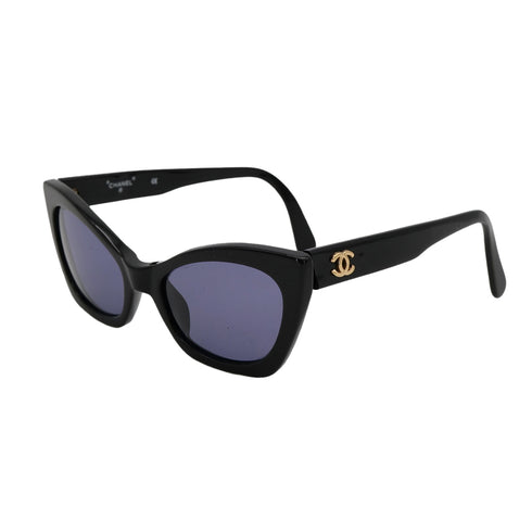 CHANEL VINTAGE SUNGLASSES COCOMARK BLACK EYEWEAR 90309018 - PURPOSE