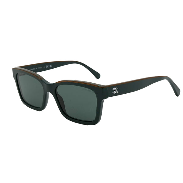 CHANEL SUNGLASSES COCOMARK GREEN EYEWEAR 90309020 - PURPOSE