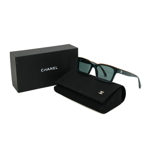 CHANEL SUNGLASSES COCOMARK GREEN EYEWEAR 90309020 - PURPOSE
