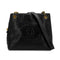CHANEL VINTAGE BIG COCO CHAIN SHOULDER TOTE BAG BLACK LEATHER 90309159 - PURPOSE