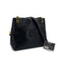 CHANEL VINTAGE BIG COCO CHAIN SHOULDER TOTE BAG BLACK LEATHER 90309159 - PURPOSE