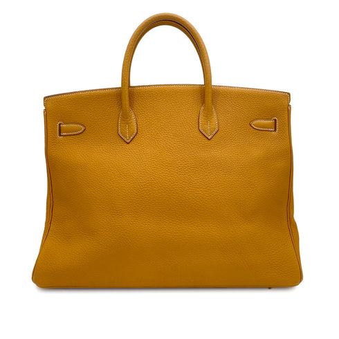 HERMES BIRKIN 40 NATURAL SABLE TOGO HAND BAG □E GOLD HARDWARE 90309161 - PURPOSE