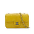 CHANEL TURN LOCK CHAIN SHOULDER BAG YELLOW PYTHON 90309173 - PURPOSE