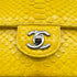 CHANEL TURN LOCK CHAIN SHOULDER BAG YELLOW PYTHON 90309173 - PURPOSE